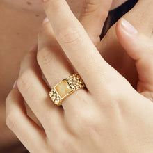 Carica l'immagine nel visualizzatore di Gallery, Anello in argento con Quarzo giallo Chicco Unoaerre